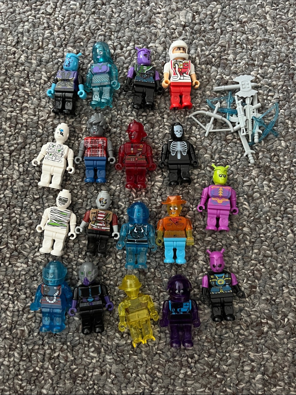 Block tech figures
